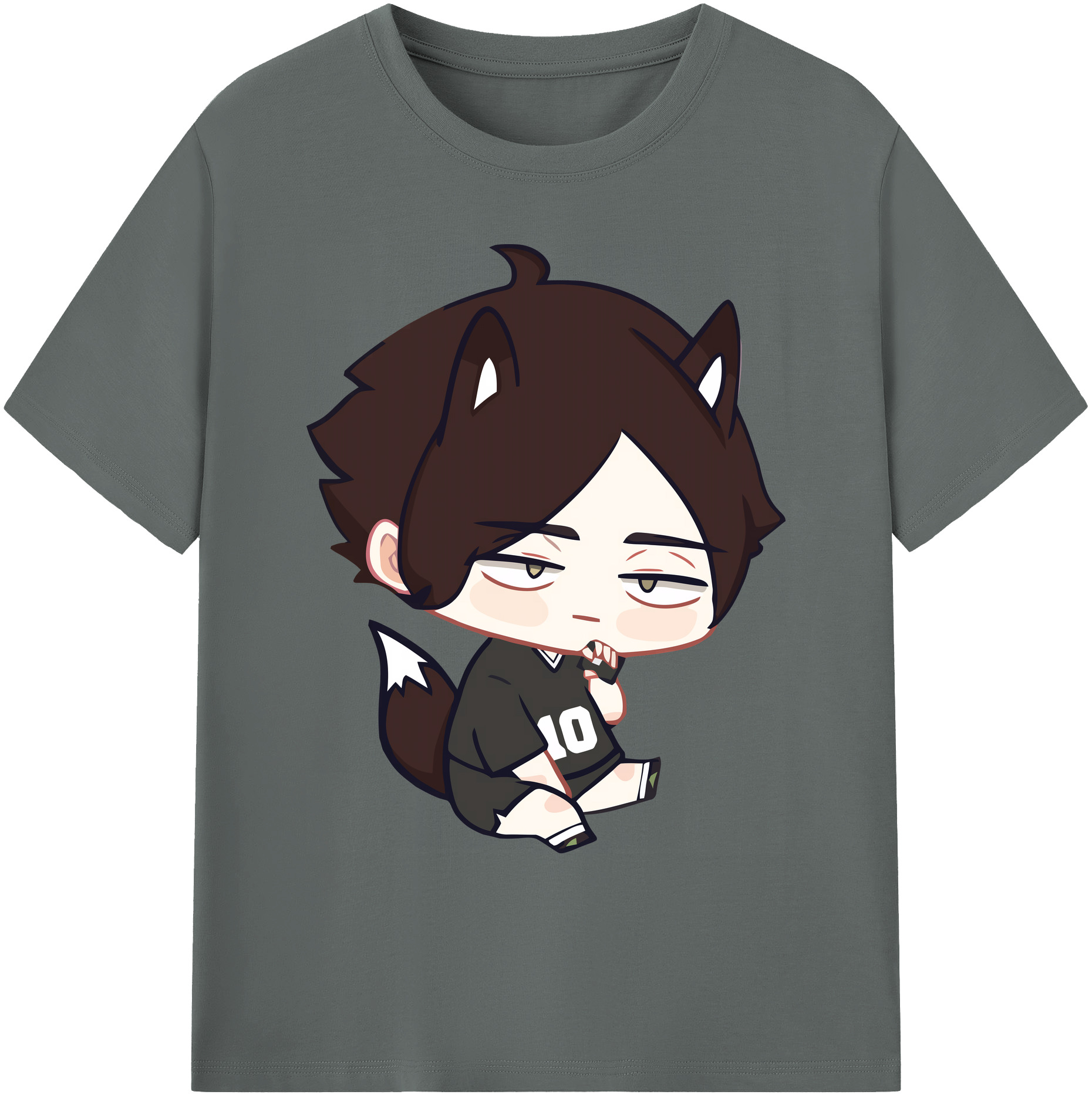 （画像用） ハイキュー!! Haikyu!! 綿100％ メンズ半袖Tシャツ｜肌触りやわらか＆通気性